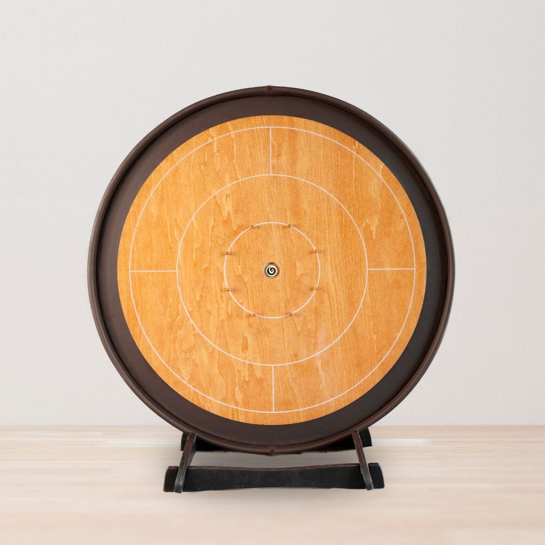 Woodestic Crokinole Mini Gold Set